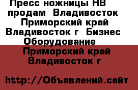 Пресс-ножницы НВ 5222 продам, Владивосток - Приморский край, Владивосток г. Бизнес » Оборудование   . Приморский край,Владивосток г.